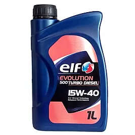 Масло ELF EVOLUTION 500 TURBO DIESEL 15W-40 1L