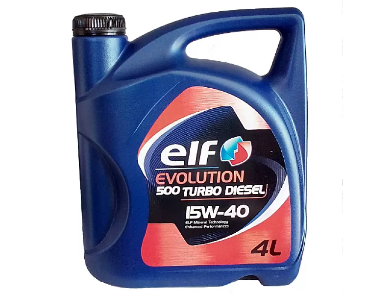 Масло ELF EVOLUTION 500 TURBO DIESEL 15W-40 4L Масло ELF EVOLUTION 500 TURBO DIESEL 15W-40 4L