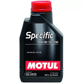 Масло MOTUL SPECIFIC 504 00 507 00 5W-30 1L