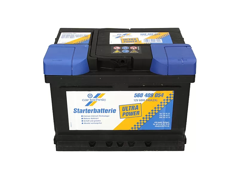 Акумулатор Cartechnic Ultra Power 60Ah 540A R+ Акумулатор Cartechnic Ultra Power 60Ah 540A R+