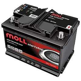 Акумулатор MOLL AGM Start-Stop 95 Ah 850A R+