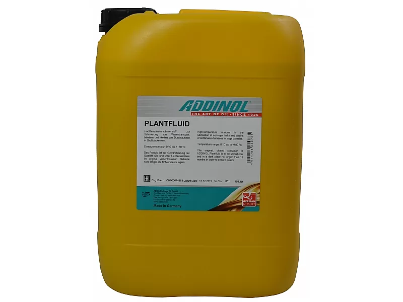 Бяло масло за вериги ADDINOL Plantfluid 10L Бяло масло за вериги ADDINOL Plantfluid 10L