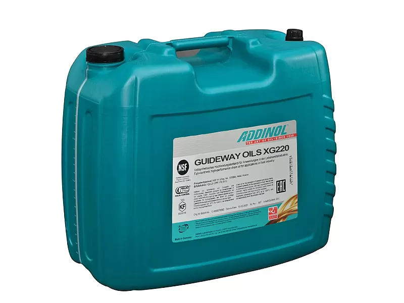 МАСЛО ЗА НАПРАВЛЯВАЩИ ПАРАЛЕЛИ ADDINOL XG220 20L МАСЛО ЗА НАПРАВЛЯВАЩИ ПАРАЛЕЛИ ADDINOL XG220 20L