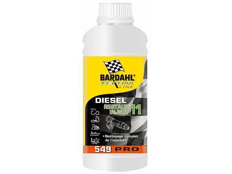 Bardahl Професионална добавка Diesel injection restorer 11, BAR-5492 1L Bardahl Професионална добавка Diesel injection restorer 11, BAR-5492 1L
