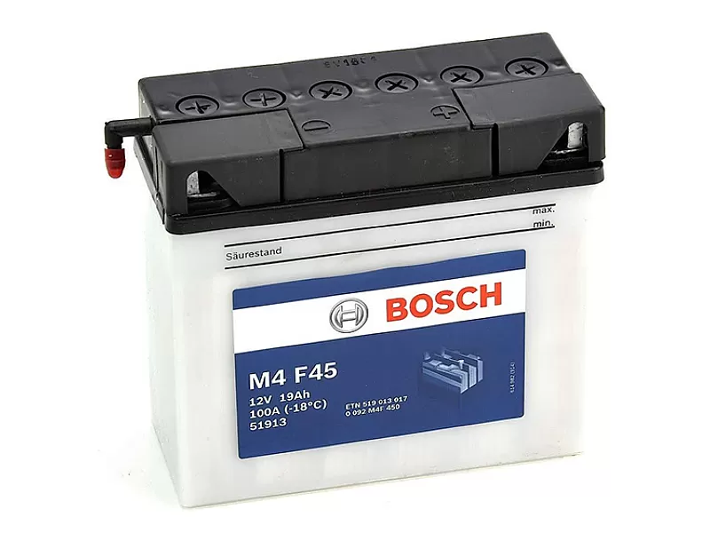 Акумулатор BOSCH 51913 19Ah 100A 12V R+ Акумулатор BOSCH 51913 19Ah 100A 12V R+