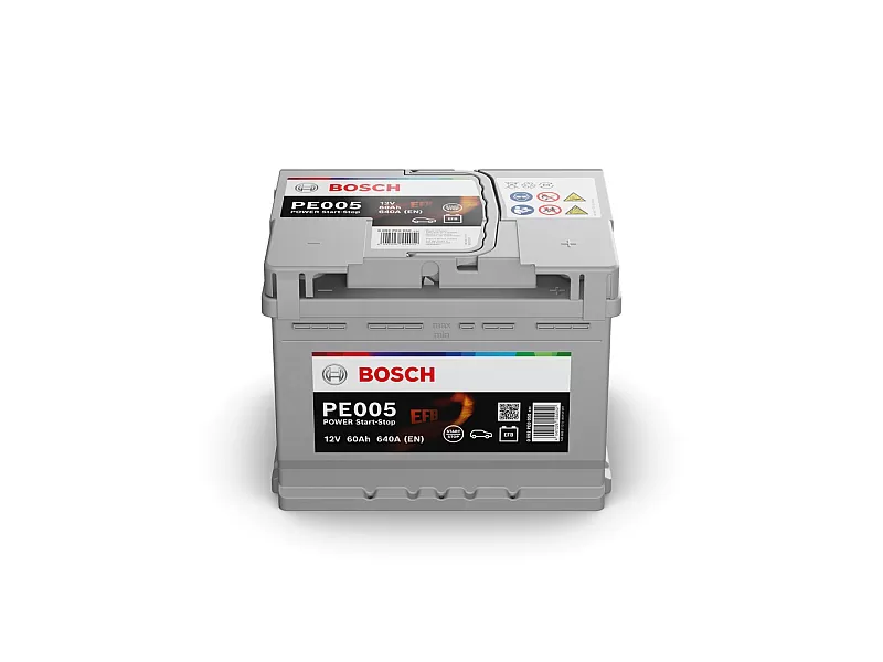 Акумулатор BOSCH Power EFB 12V 60Ah (640A; 242x175x190) 0 092 PE0 050 Акумулатор BOSCH Power EFB 12V 60Ah (640A; 242x175x190)