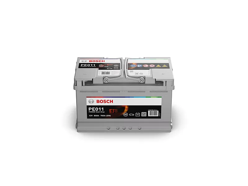 Акумулатор BOSCH Power EFB 12V 80Ah (760A; 315x175x190) 0 092 PE0 110 Акумулатор BOSCH Power EFB 12V 80Ah (760A; 315x175x190)