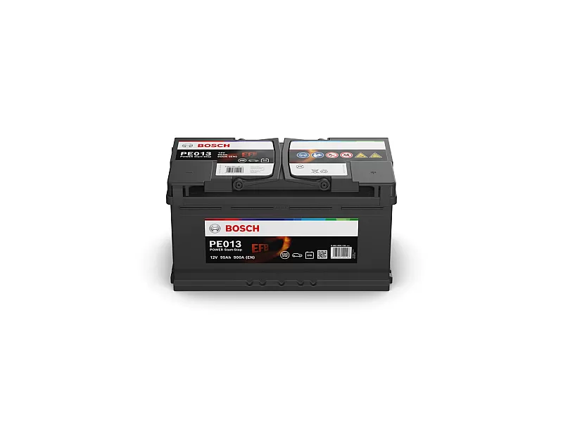 Акумулатор BOSCH Power EFB 12V 95Ah (900A; 353x175x190) 0 092 PE0 130 Акумулатор BOSCH Power EFB 12V 95Ah (900A; 353x175x190)