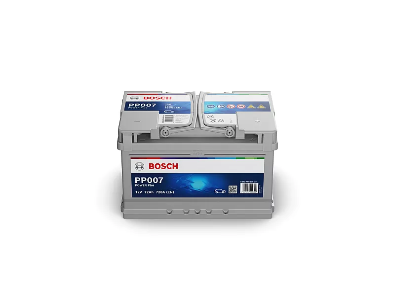 Акумулатор BOSCH Power Plus SLI 12V 72Ah (720A; 278x175x175) 0 092 PP0 070 Акумулатор BOSCH Power Plus SLI 12V 72Ah (720A; 278x175x175)