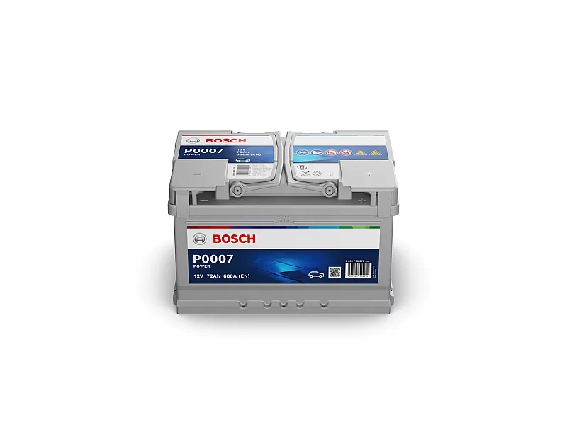Акумулатор BOSCH Power SLI 12V 72Ah (680A; 278x175x175) 0 092 P00 070 Акумулатор BOSCH Power SLI 12V 72Ah (680A; 278x175x175)