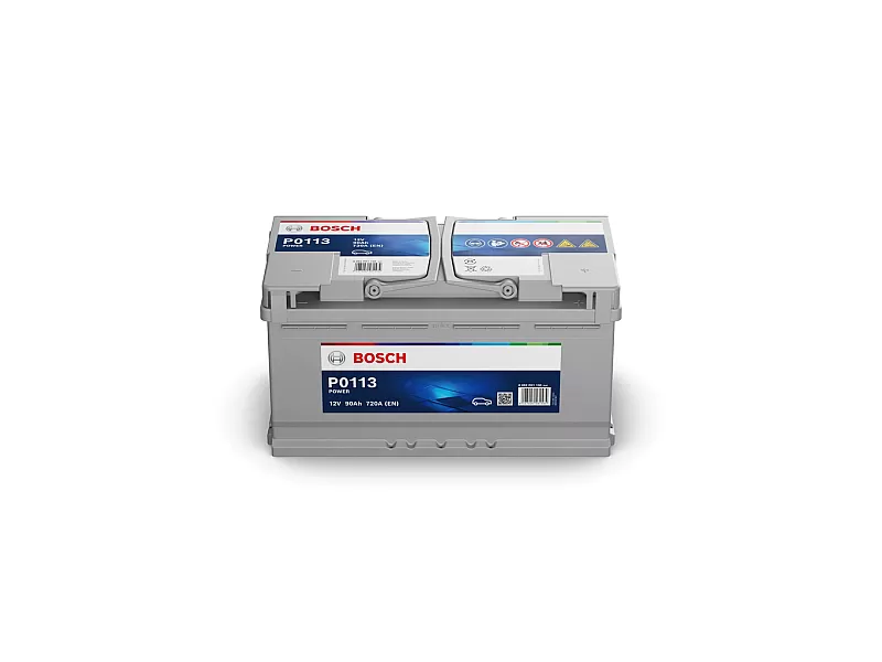 Акумулатор BOSCH Power SLI 12V 90Ah (720A; 353x175x190)