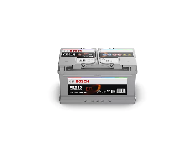 Акумулатор BOSCH Power EFB 12V 75Ah (730A; 315x175x175) 0 092 PE0 100 Акумулатор BOSCH Power EFB 12V 75Ah (730A; 315x175x175)