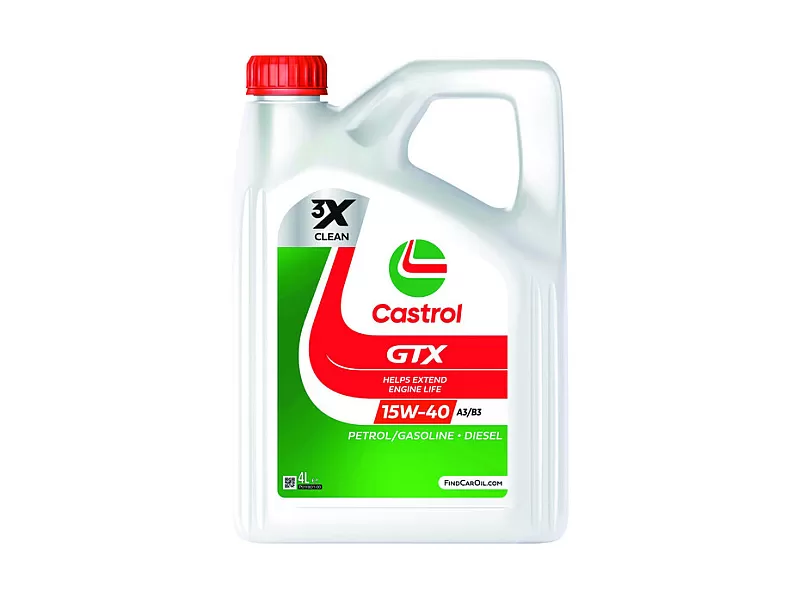 Масло CASTROL GTX 15W-40 4L 15809F Масло CASTROL GTX 15W-40 4L