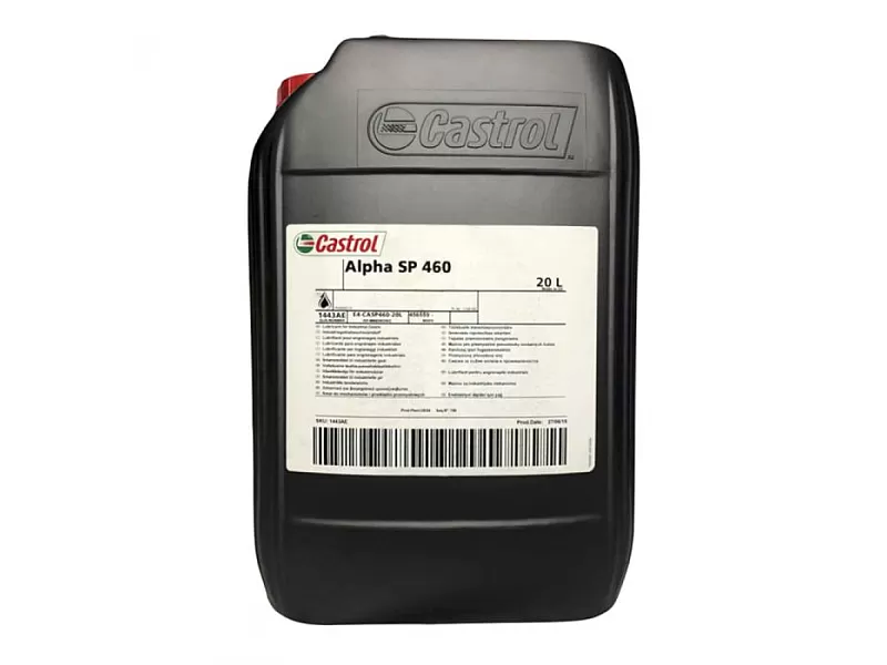 Редукторно масло CASTROL Alpha SP 460 20L 1443AE Редукторно масло CASTROL Alpha SP 460 20L