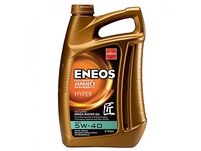 Масло ENEOS HYPER 5W-40 4 L Масло ENEOS HYPER 5W-40 4 L