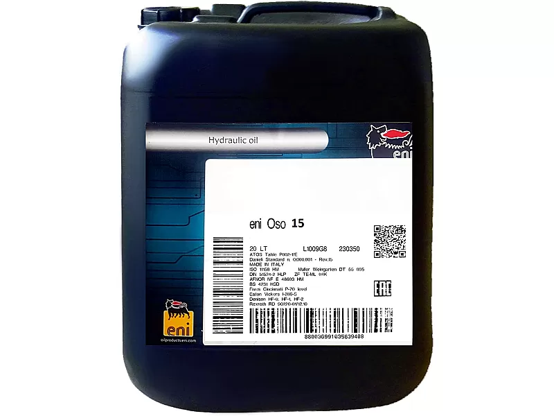Хидравлично масло ENI OSO 15 20L Хидравлично масло ENI OSO 15 20L