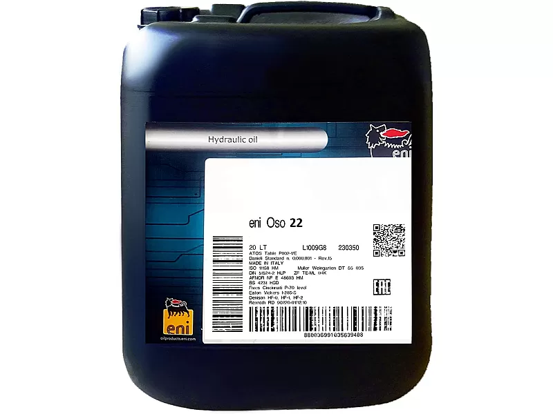 Хидравлично масло ENI OSO 22 20L Хидравлично масло ENI OSO 22 20L