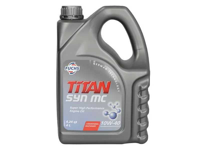 Масло FUCHS TITAN SYN MC 10W-40 4L Масло FUCHS TITAN SYN MC 10W-40 4L