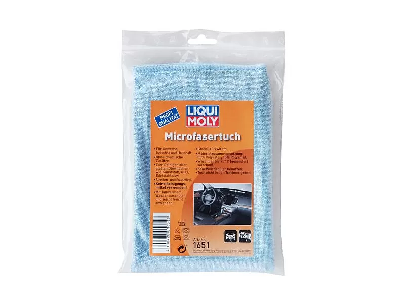 Микрофибърна кърпа LIQUI MOLY MICROFIBER CLOTH 1651 Микрофибърна кърпа LIQUI MOLY MICROFIBER CLOTH