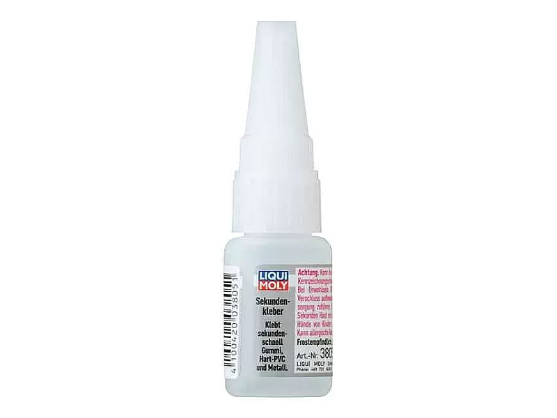 Секундно лепило LIQUI MOLY INSTANT GLUE 10гр. 3805 Секундно лепило LIQUI MOLY INSTANT GLUE 10гр.