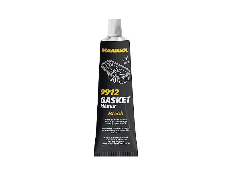 Черен силикон за гарнитури Mannol Gasket Maker Black 9912 0.85 гр. Черен силикон за гарнитури Mannol Gasket Maker Black 9912 0.85 гр.