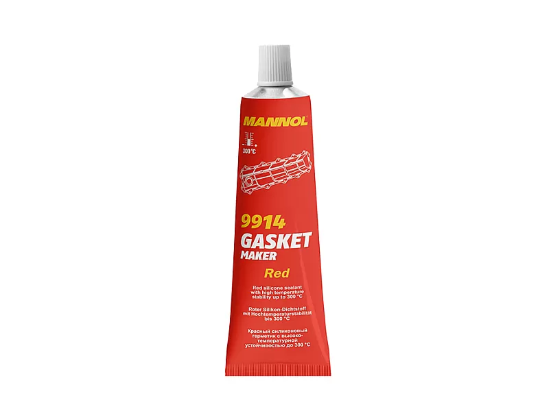 Червен силикон за гарнитури Mannol Gasket Maker Red 9914 0.85 гр. Червен силикон за гарнитури Mannol Gasket Maker Red 9914 0.85 гр.