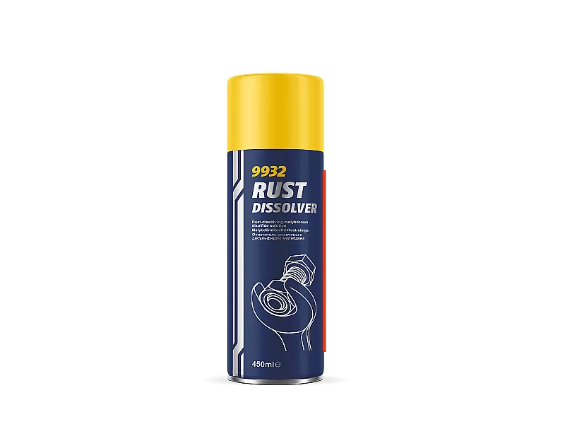 Спрей за ръжда MANNOL Rust Dissolver 9932 450 мл. Спрей за ръжда MANNOL Rust Dissolver 9932 450 мл.