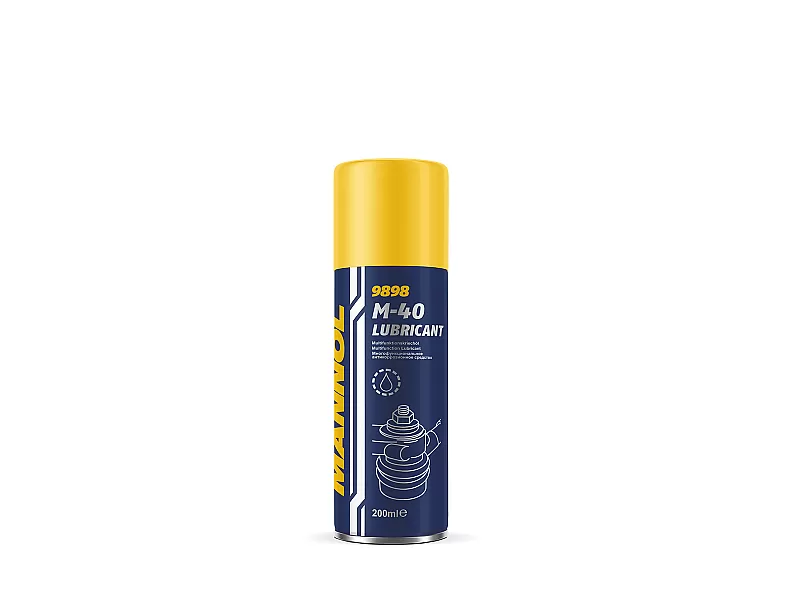 Спрей за ръжда WD40 MANNOL Anti Rost M-40 200 мл. Спрей за ръжда WD40 MANNOL Anti Rost M-40 200 мл.