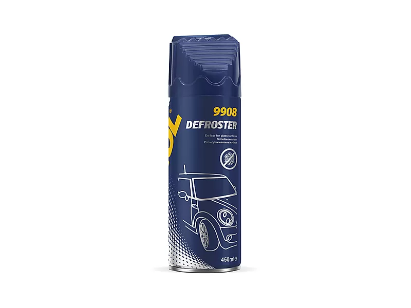 Спрей за размразяване MANNOL Defroster 9908 450 мл. Спрей за размразяване MANNOL Defroster 9908 450 мл.