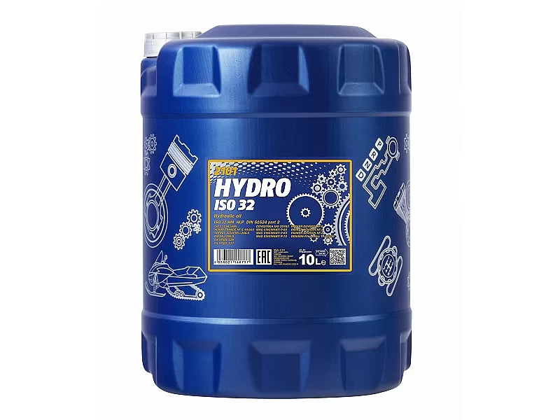 Хидравлично масло MANNOL Hydro ISO 32 10L 2101 Хидравлично масло MANNOL Hydro ISO 32 10L