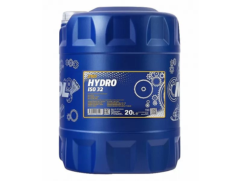Хидравлично масло MANNOL Hydro ISO 32 20L 2101 Хидравлично масло MANNOL Hydro ISO 32 20L