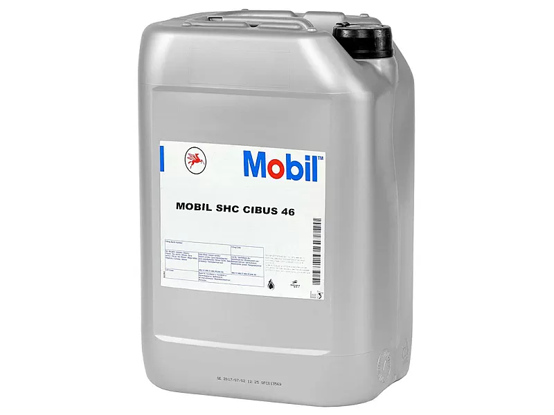 Масло Хранително-вкусова промишленост MOBIL SHC CIBUS 46 20L Масло Хранително-вкусова промишленост MOBIL SHC CIBUS 46 20L