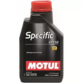 Масло MOTUL SPECIFIC 229.52 5W-30 1L