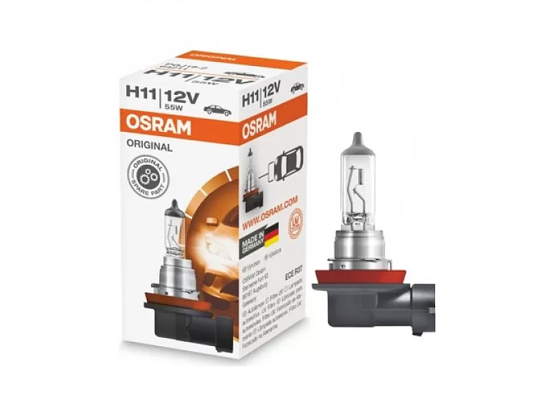 Крушки OSRAM 12V H11 55 W ORIGINAL 1 бр. кутия 64211 Крушки OSRAM 12V H11 55 W ORIGINAL 1 бр. кутия