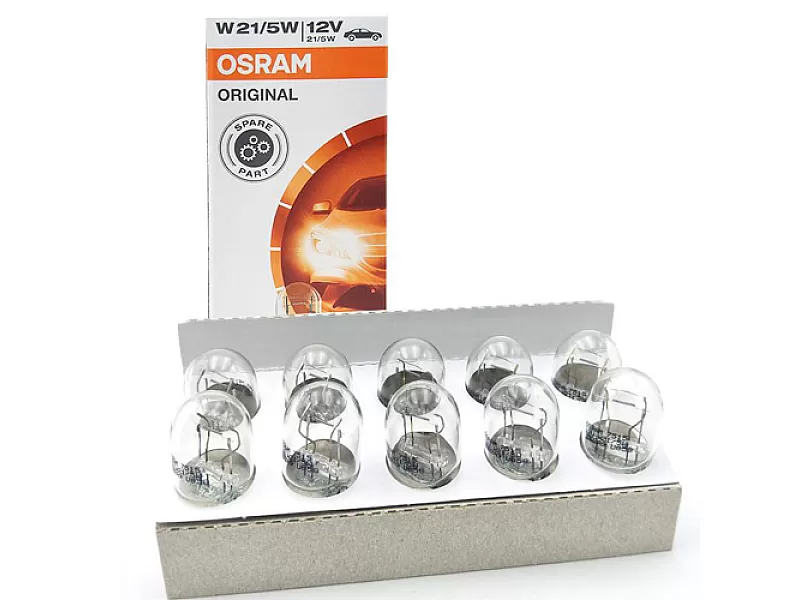 Крушки OSRAM 12V W21/5W ORIGINAL 10 бр. 7515 Крушки OSRAM 12V W21/5W ORIGINAL 10 бр.