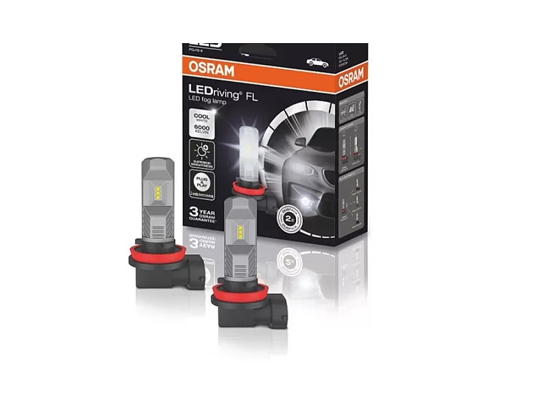 Крушки OSRAM LEDRIVING FL H8/H11/H16, 12V, 8,2W 2бр. 67219CW Крушки OSRAM LEDRIVING FL H8/H11/H16, 12V, 8,2W 2бр.
