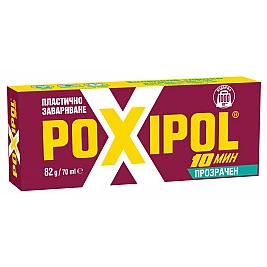 Двукомпонентно Лепило Poxipol - Прозразен 70ml  Двукомпонентно Лепило Poxipol - Прозразен 70ml
