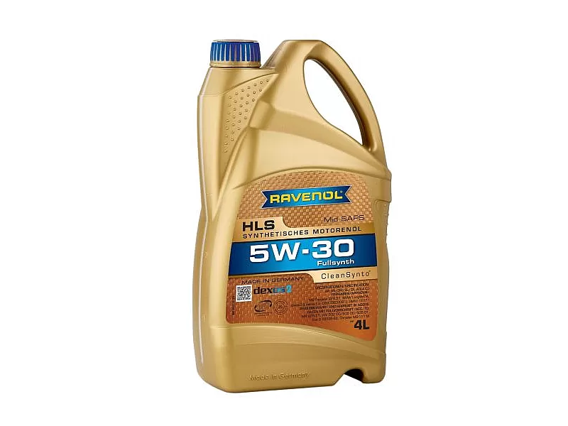 Масло RAVENOL HLS 5W-30 4L Масло RAVENOL HLS 5W-30 4L