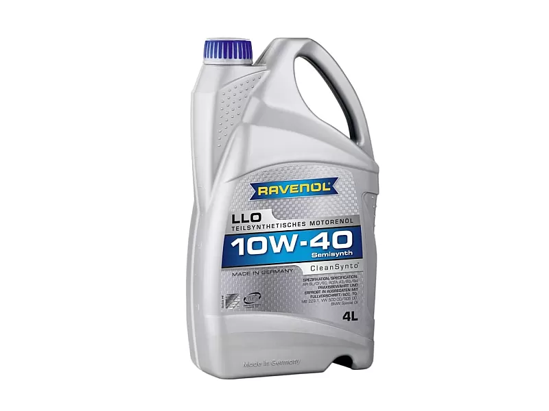 Масло RAVENOL LLO 10W-40 4L Масло RAVENOL LLO 10W-40 4L
