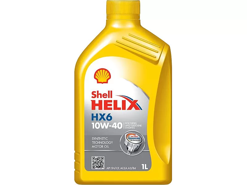 Масло SHELL HELIX HX6 10W-40 1L Масло SHELL HELIX HX6 10W-40 1L
