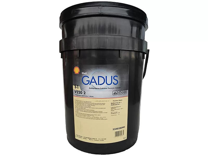 Универсална литиева грес SHELL Gadus S1 V220 2 18 KG Универсална литиева грес SHELL Gadus S1 V220 2 18 KG
