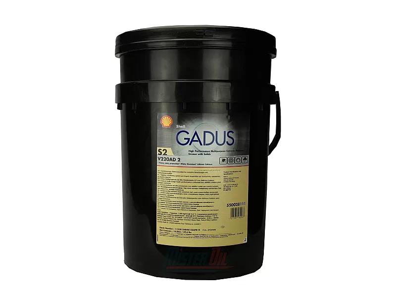 Универсална литиевo-калциева грес SHELL GADUS S2 V220AD 2 18 KG Универсална литиевo-калциева грес SHELL GADUS S2 V220AD 2 18 KG