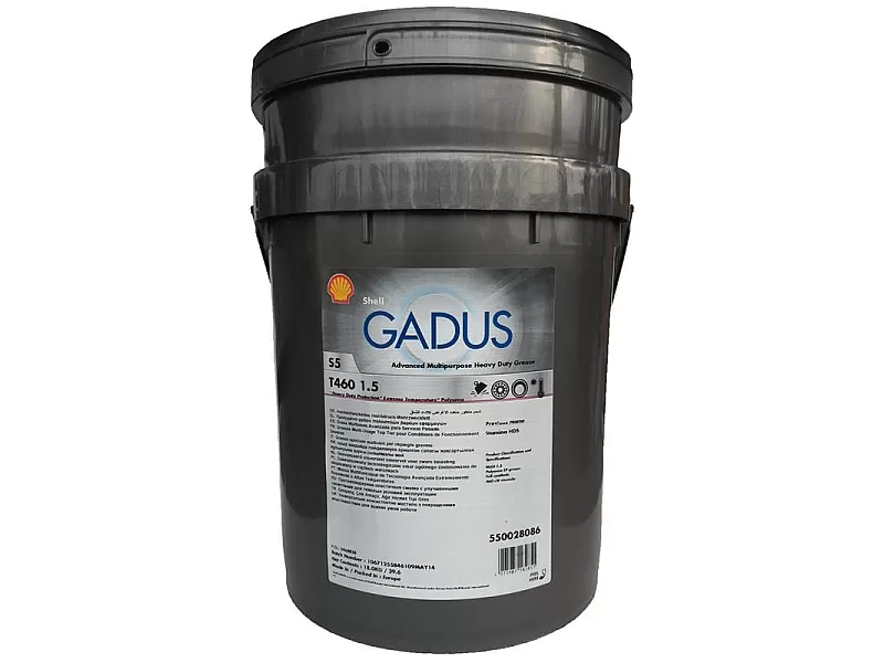 Универсална полиуреа грес SHELL Gadus S5 T460 1.5 18 KG Универсална полиуреа грес SHELL Gadus S5 T460 1.5 18 KG