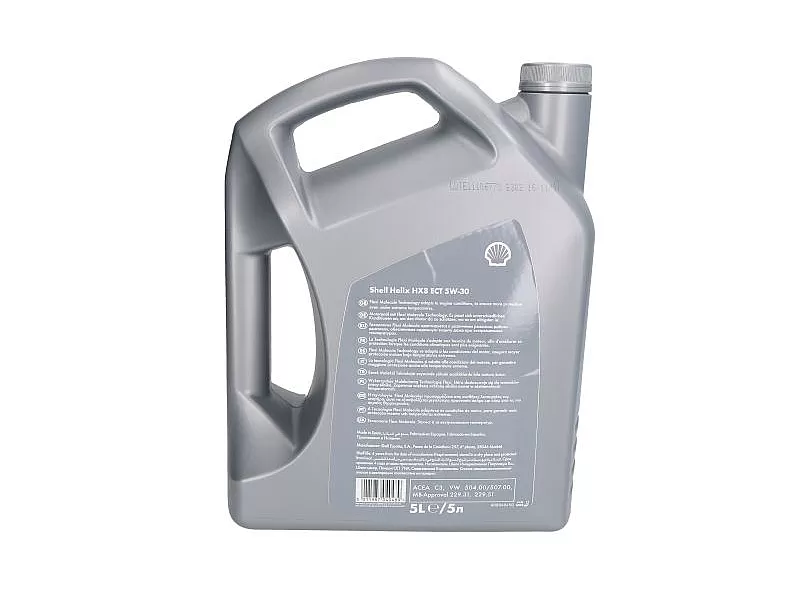Масло SHELL HELIX HX8 ECT 5W-30 5L - 2 Масло SHELL HELIX HX8 ECT 5W-30 5L - 2