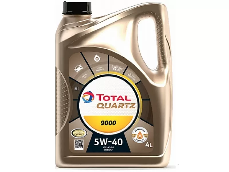 Масло TOTAL QUARTZ 9000 5W-40 4L Масло TOTAL QUARTZ 9000 5W-40 4L