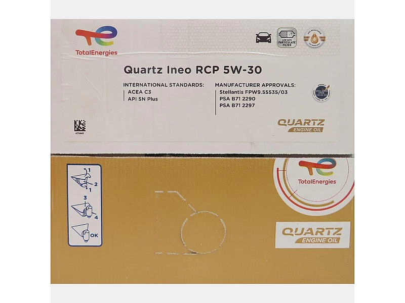 Масло TOTAL QUARTZ Ineo RCP 5W-30 20L - 3