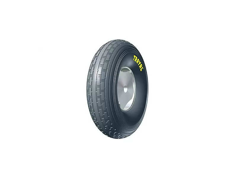 TRAYAL D26 3.50-8 2PR Индустриална гума за колички и компресори TRAYAL D26 3.50-8 2PR Индустриална гума за колички и компресори