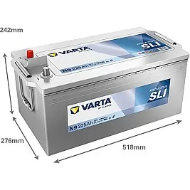 Акумулатор Varta Promotive SLI 12V 225AH 1150A LFD230 Л+