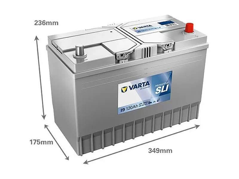 Акумулатор Varta Promotive SLI 12V 120AH 770A IVECO I9 Д+