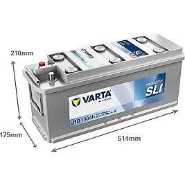 Акумулатор Varta Promotive SLI 12V 135AH 1000A J10 Л+